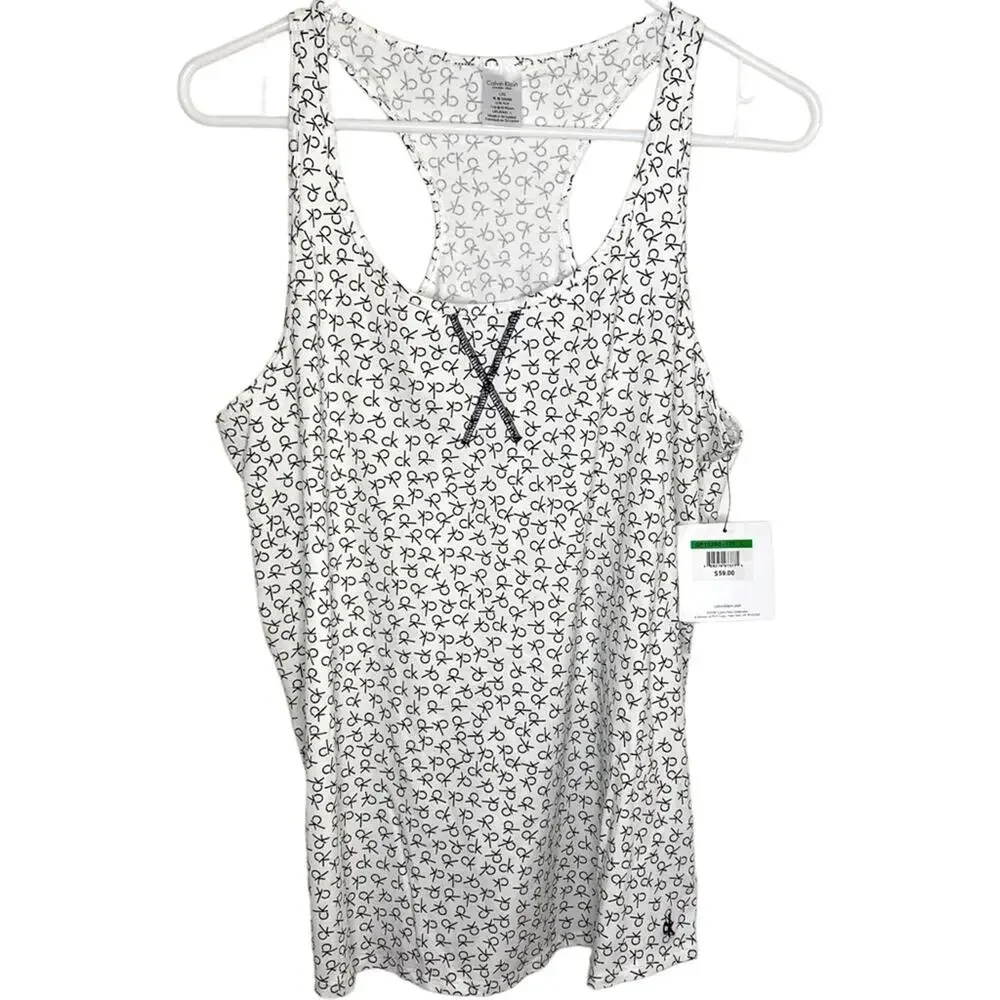 Calvin Klein Sleep Pajama Tank top L NWT